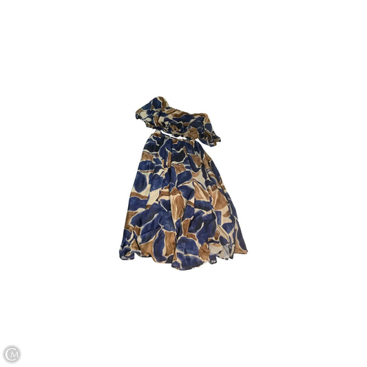 Skirt Set 2pc By Calypso St Barth In Blue & Tan, Size: S