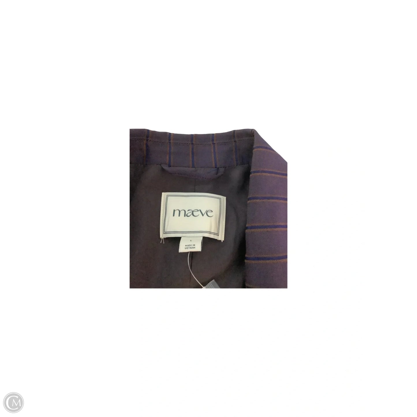 Blazer By Maeve In Purple, Size: L