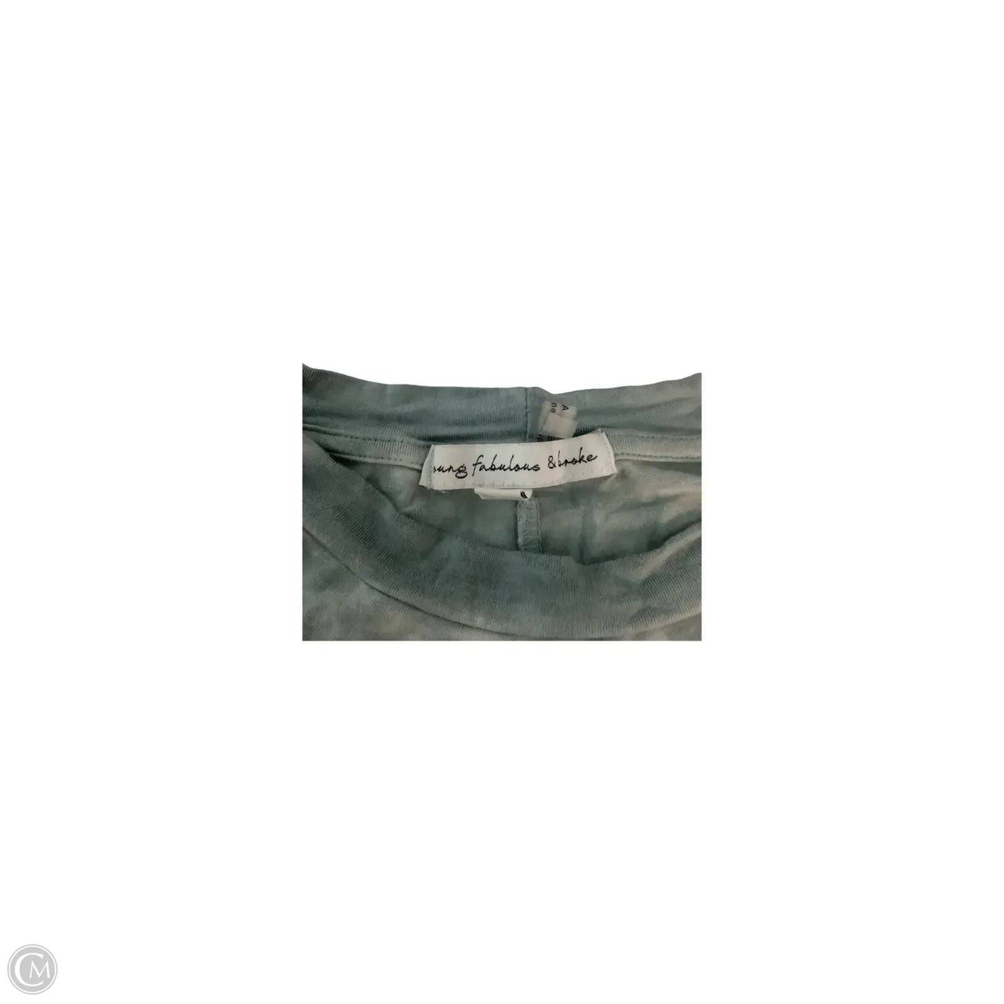 Dress Casual Maxi By Young Fabulous & Broke In Green, Size: S