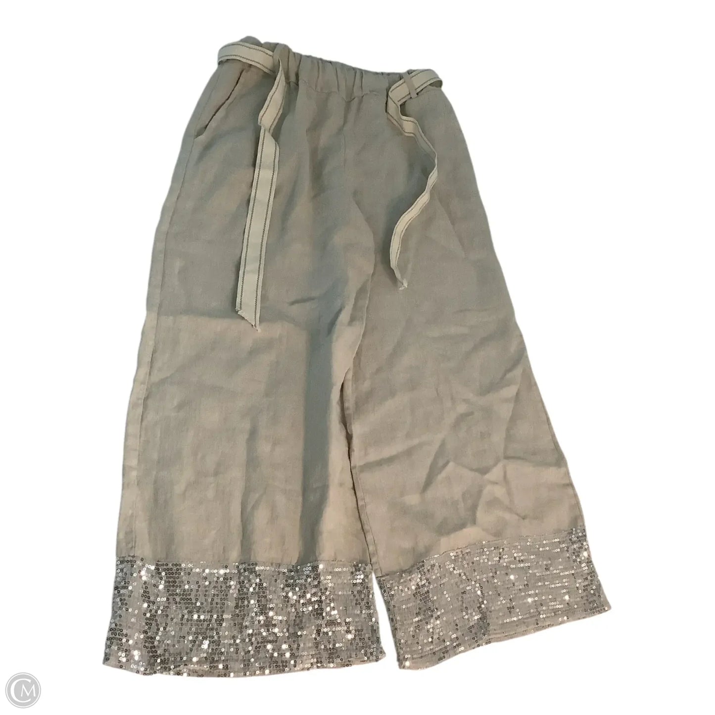 Pants Set 2pc By Clothes Mentor In Tan, Size: M