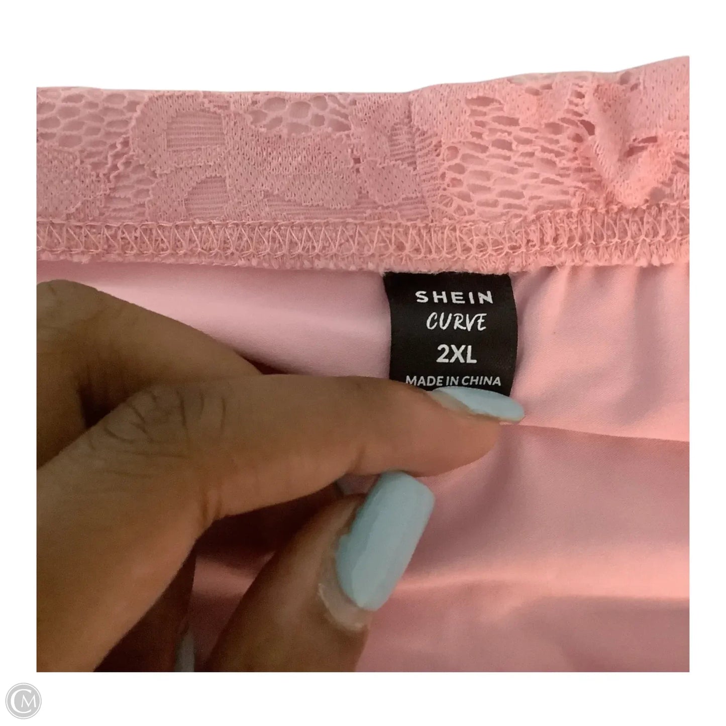 Capris By Shein In Pink, Size: Xxl