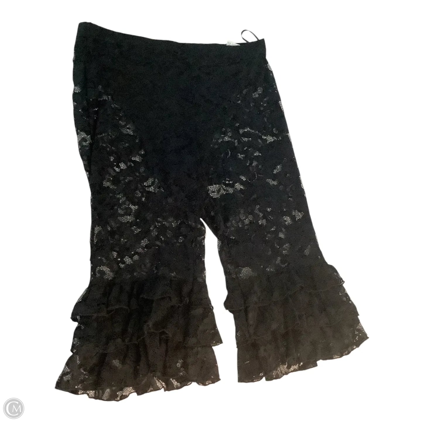 Capris By Shein In Black, Size: Xxl