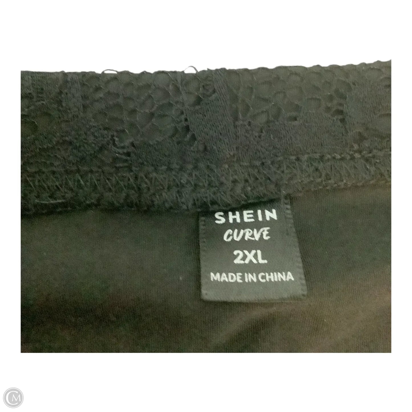 Capris By Shein In Black, Size: Xxl