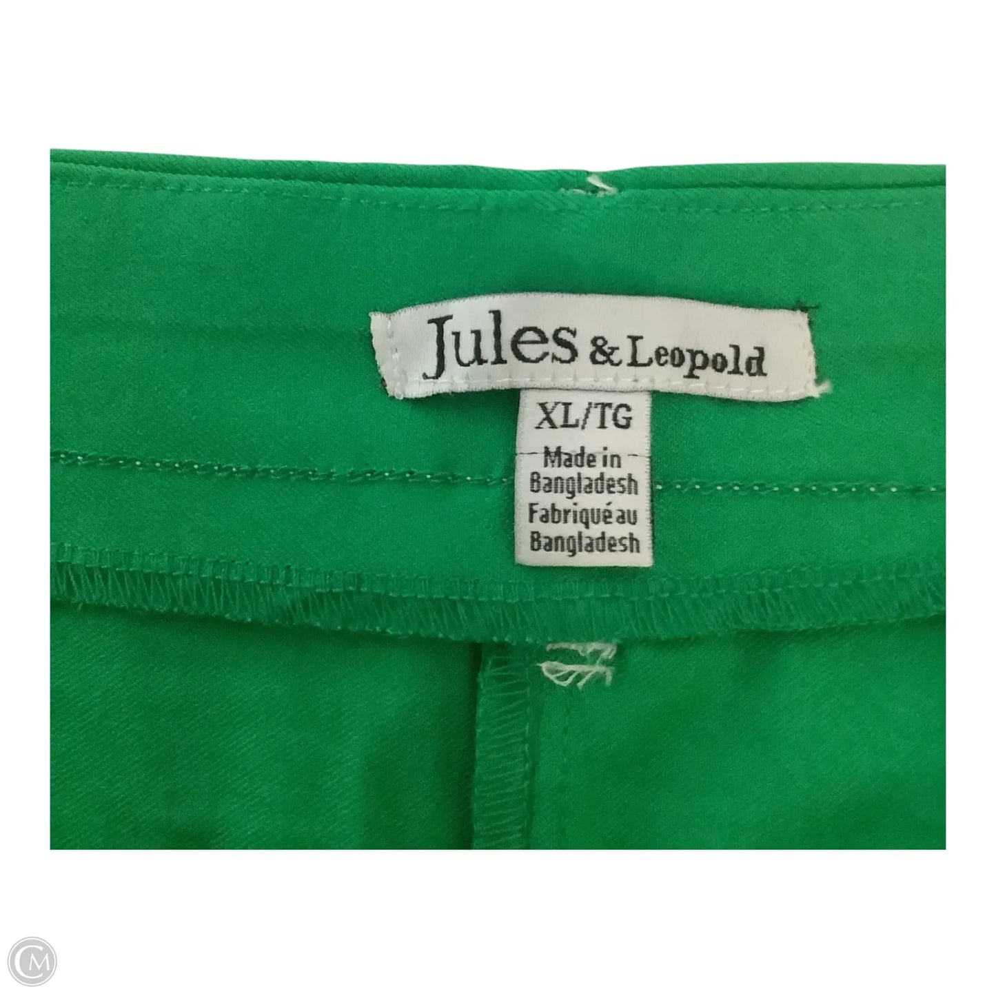 Pants Wide Leg By Jules & Leopold In Green, Size: Xl