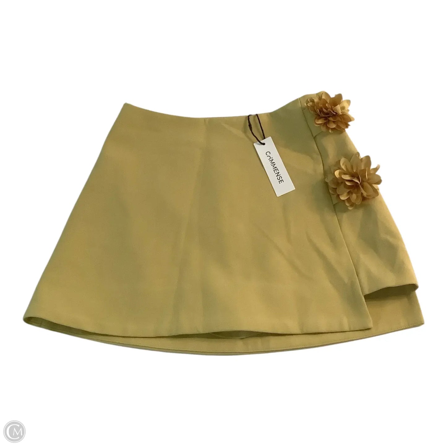Skort By Commense In Yellow, Size: M