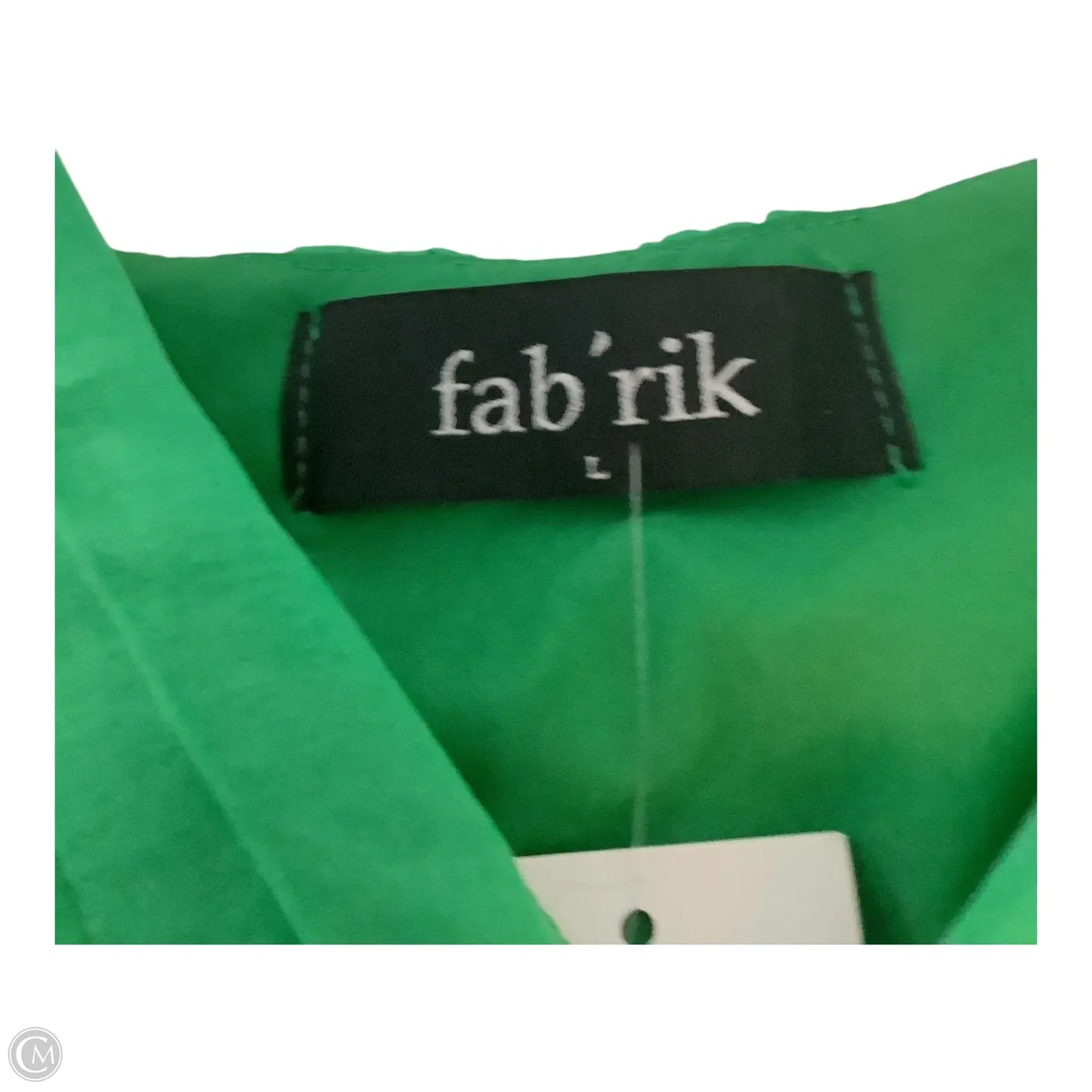 Dress Casual Midi By Fabrik In Green, Size: L