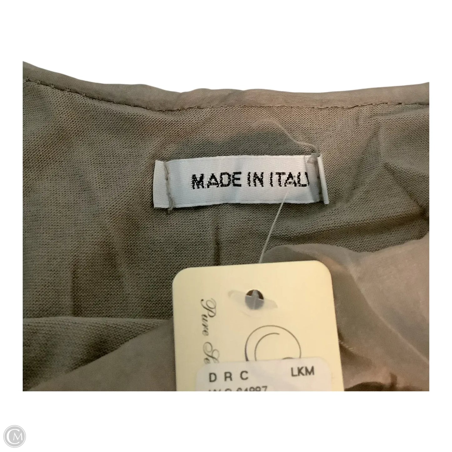 Dress Casual Midi By Clothes Mentor In Tan, Size: Osfm