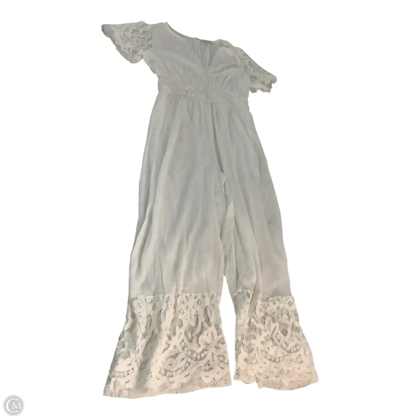 Jumpsuit By Kings Road In White, Size: Xl