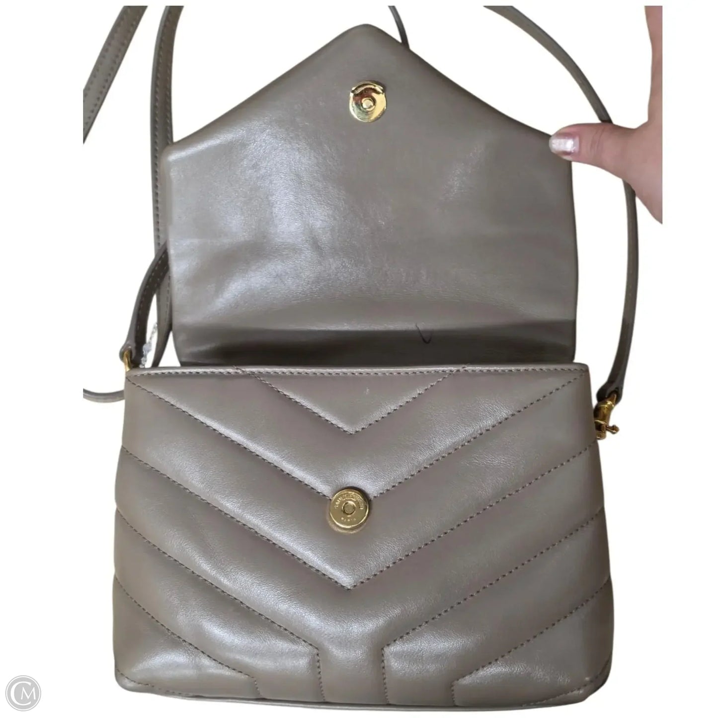 Handbag Luxury Designer By Yves Saint Laurent, Size: Small