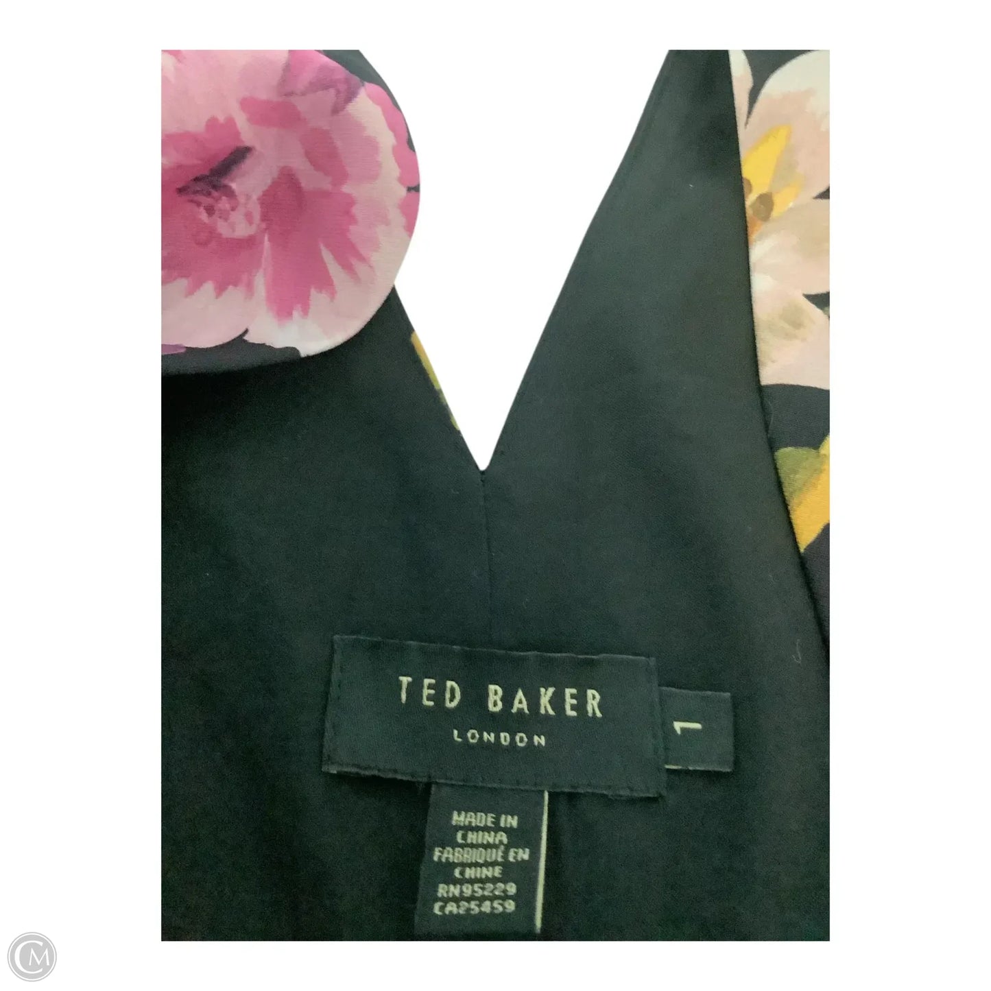 Romper By Ted Baker In Floral Print, Size: S