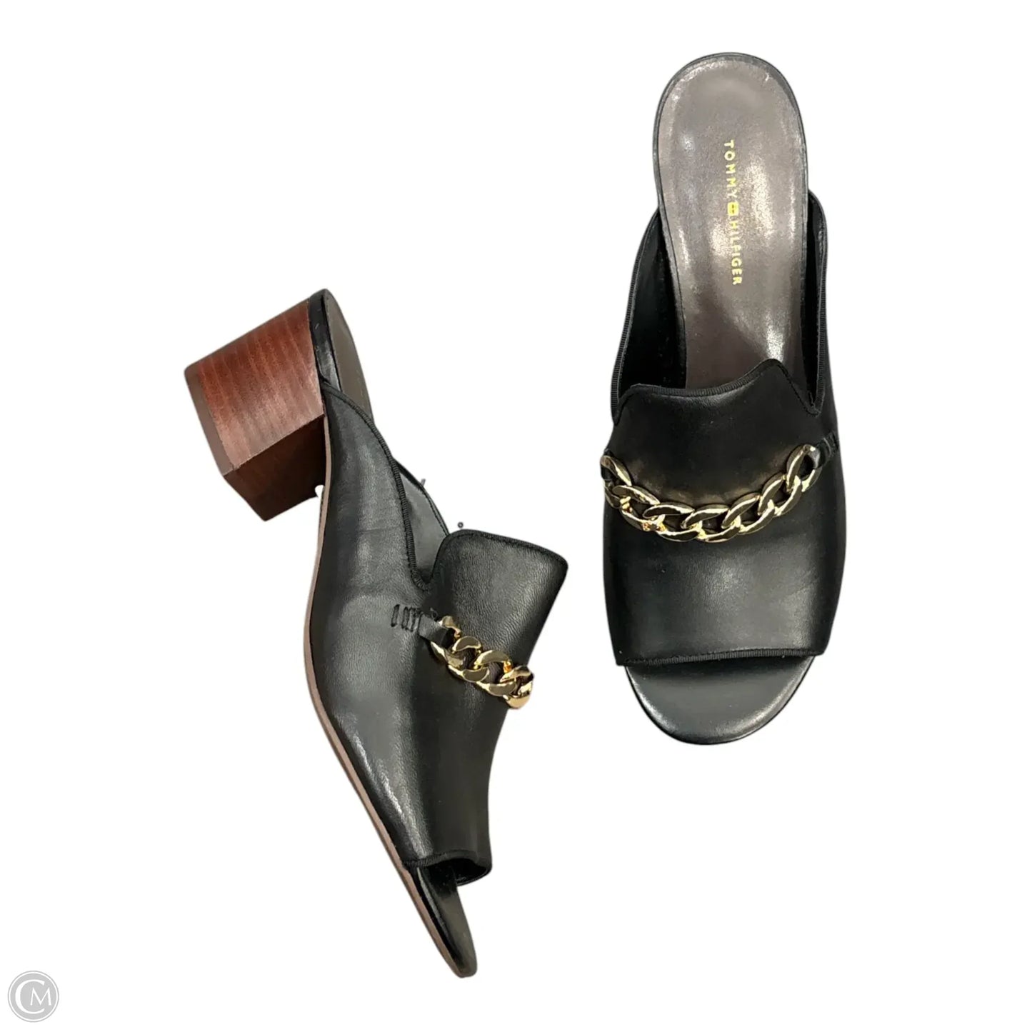 Shoes Heels Block By Tommy Hilfiger In Black, Size: 10