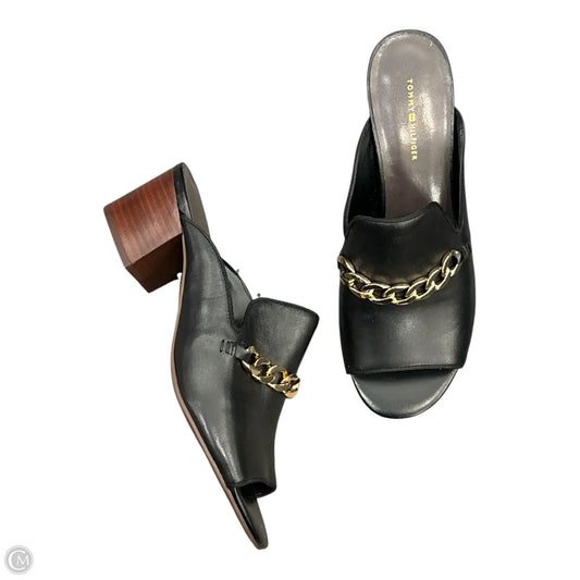Shoes Heels Block By Tommy Hilfiger In Black, Size: 10