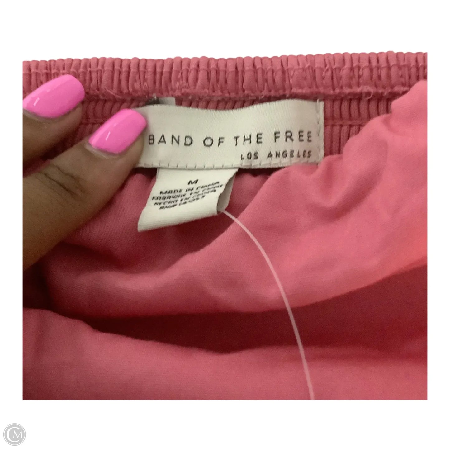 Dress Casual Maxi By Band Of The Free In Pink, Size: M