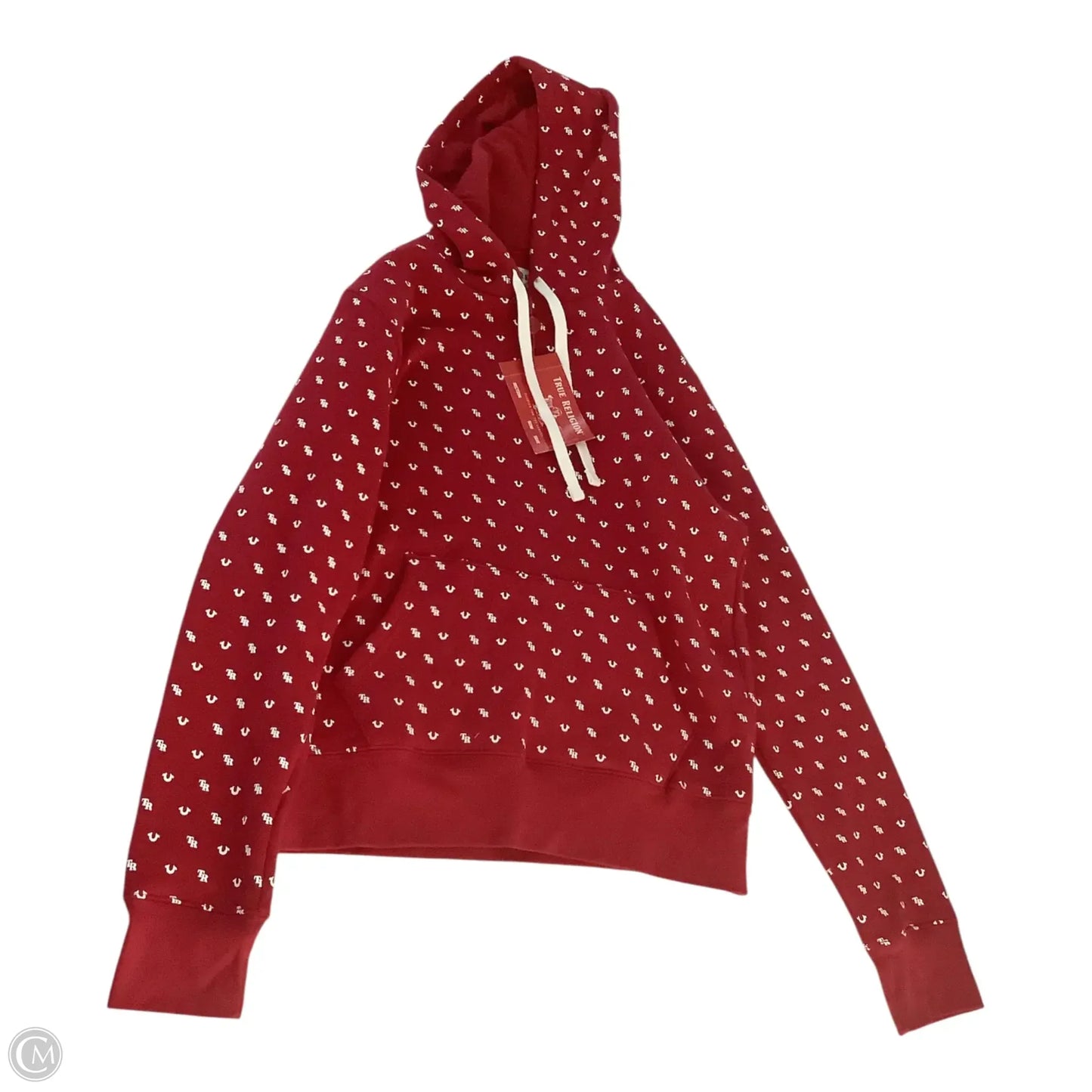 Sweatshirt Hoodie By True Religion In Red, Size: S