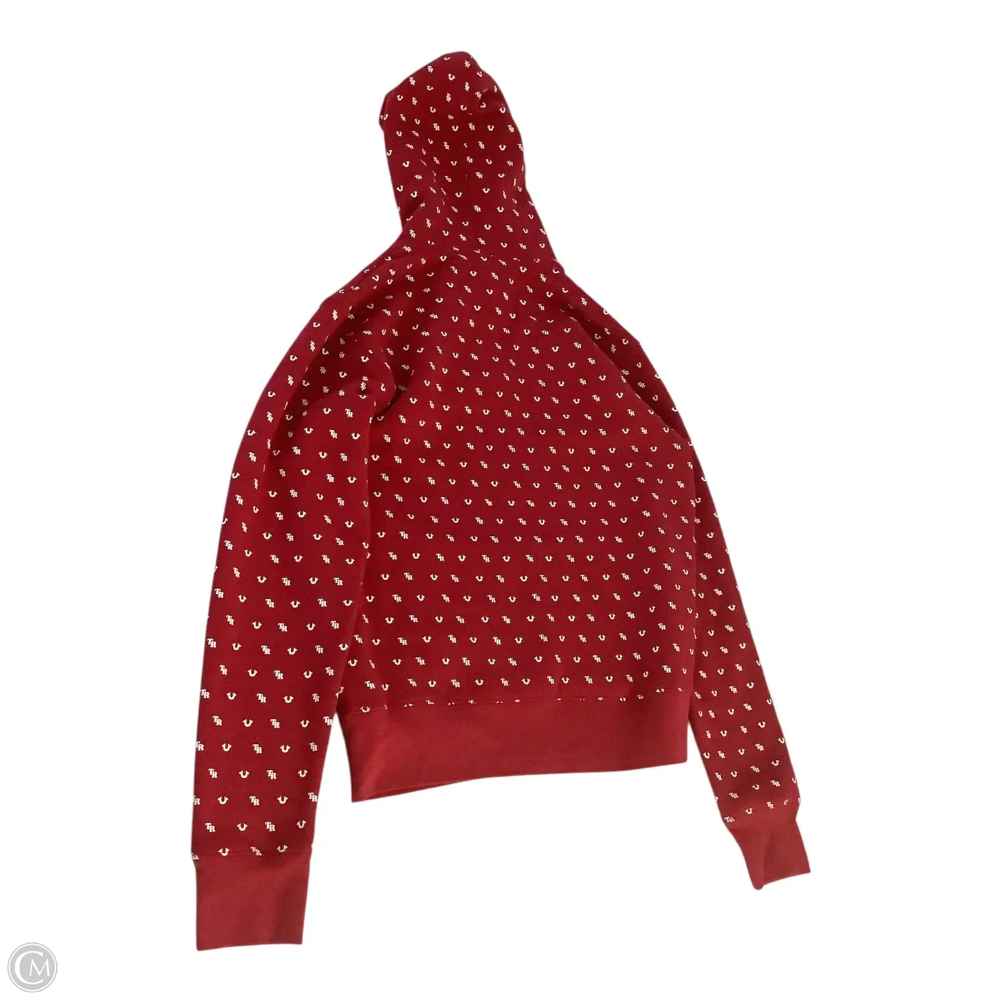 Sweatshirt Hoodie By True Religion In Red, Size: S