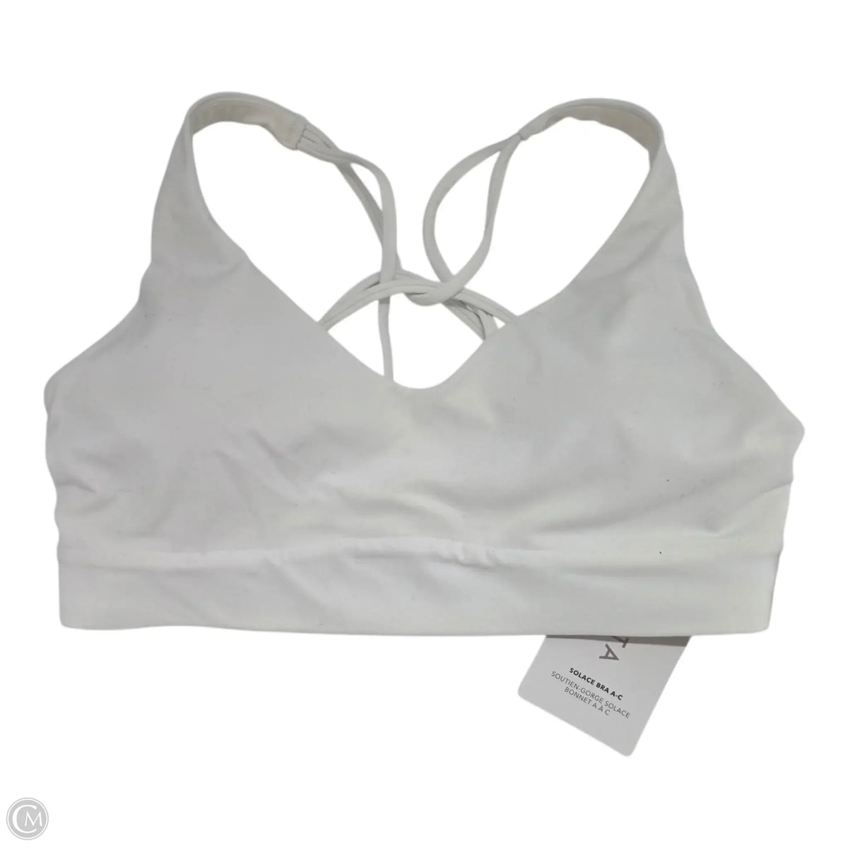 Athletic Bra By Athleta In White, Size: S