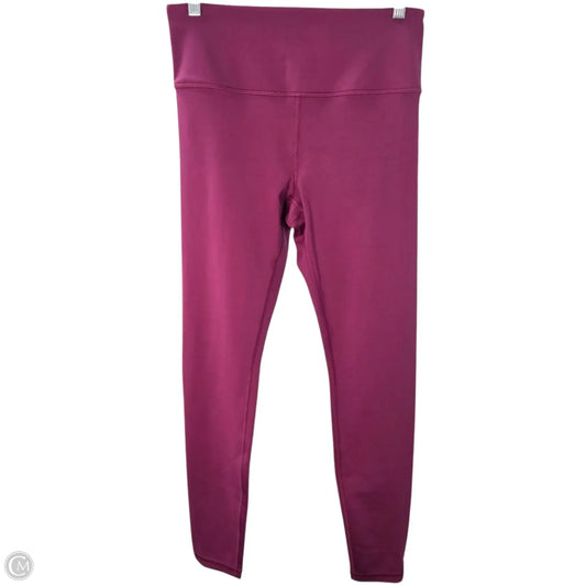 Athletic Leggings By Athleta In Purple, Size: M