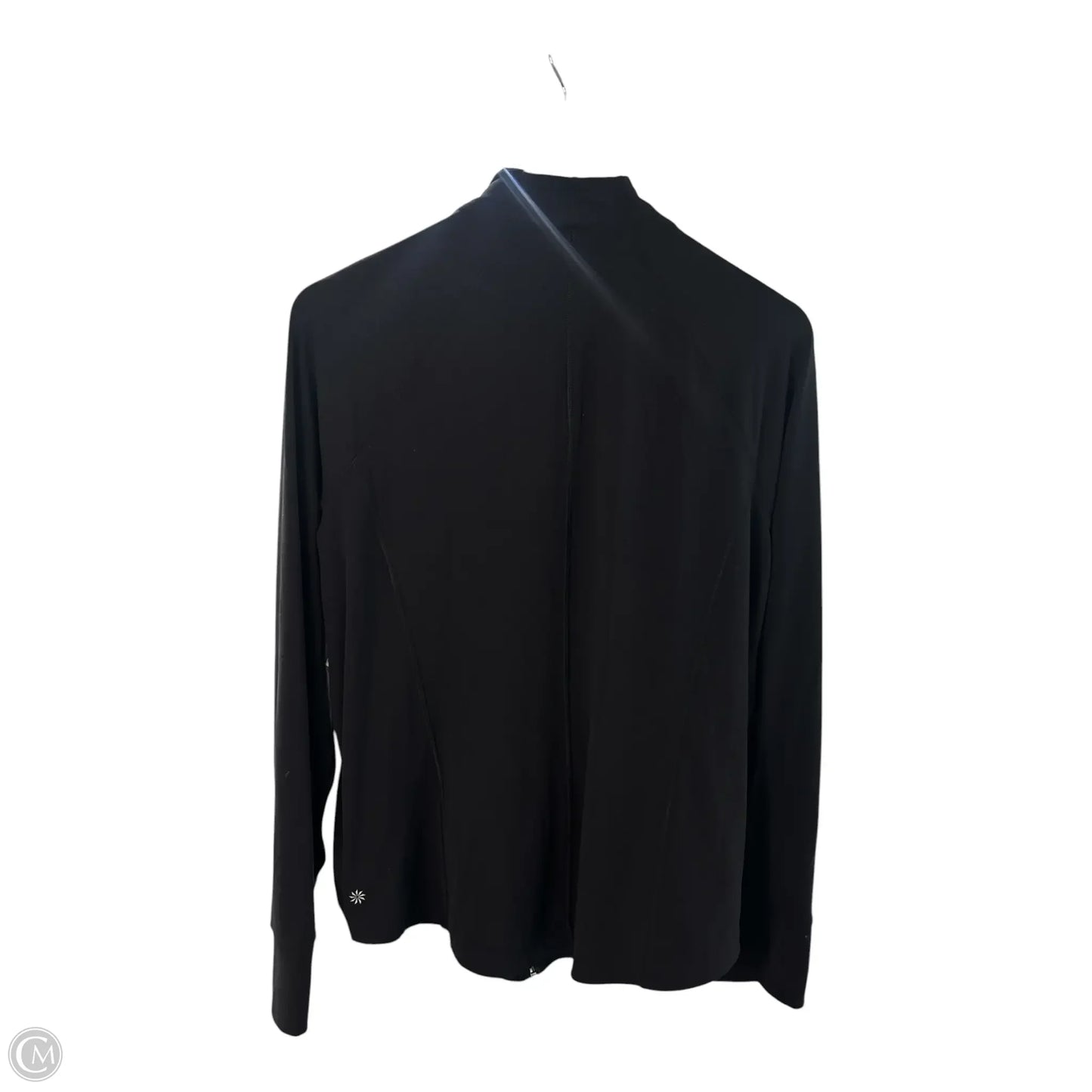 Athletic Jacket By Athleta In Black, Size: 1x