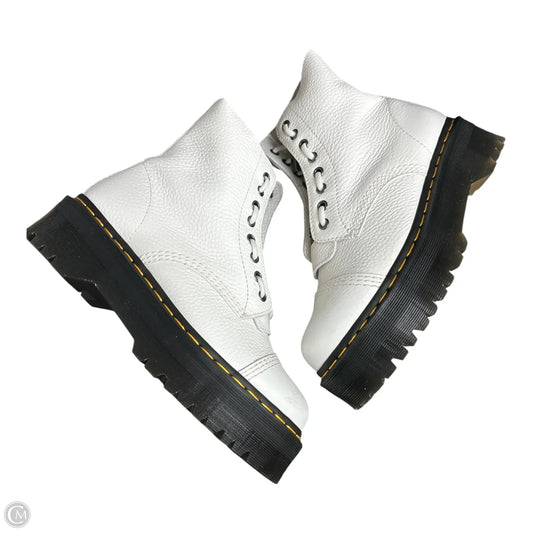 Boots Designer By Dr Martens In White, Size: 9