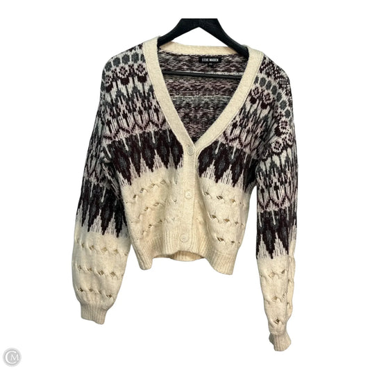 Cardigan By Steve Madden In Purple, Size: M