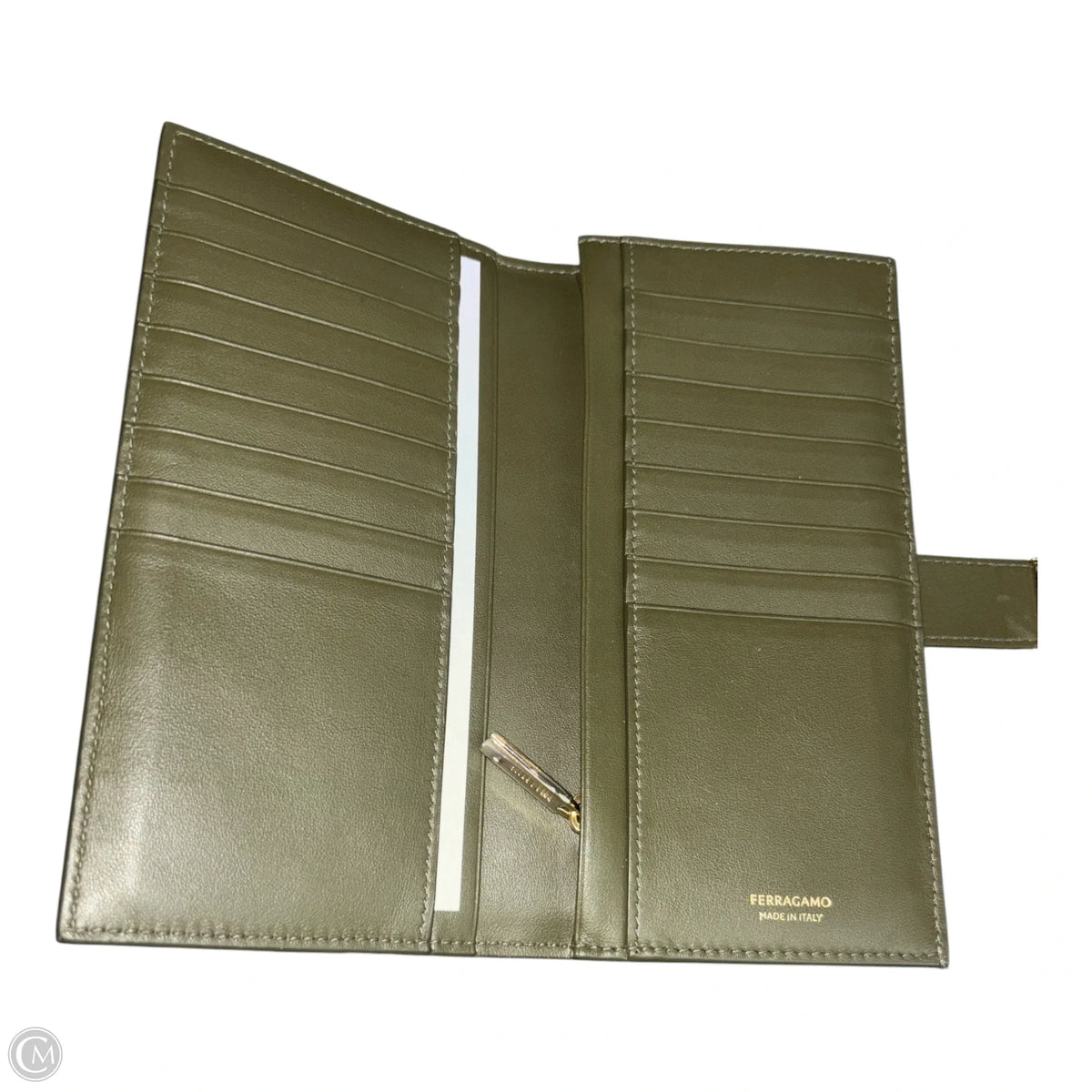 Wallet Luxury Designer By Ferragamo, Size: Large