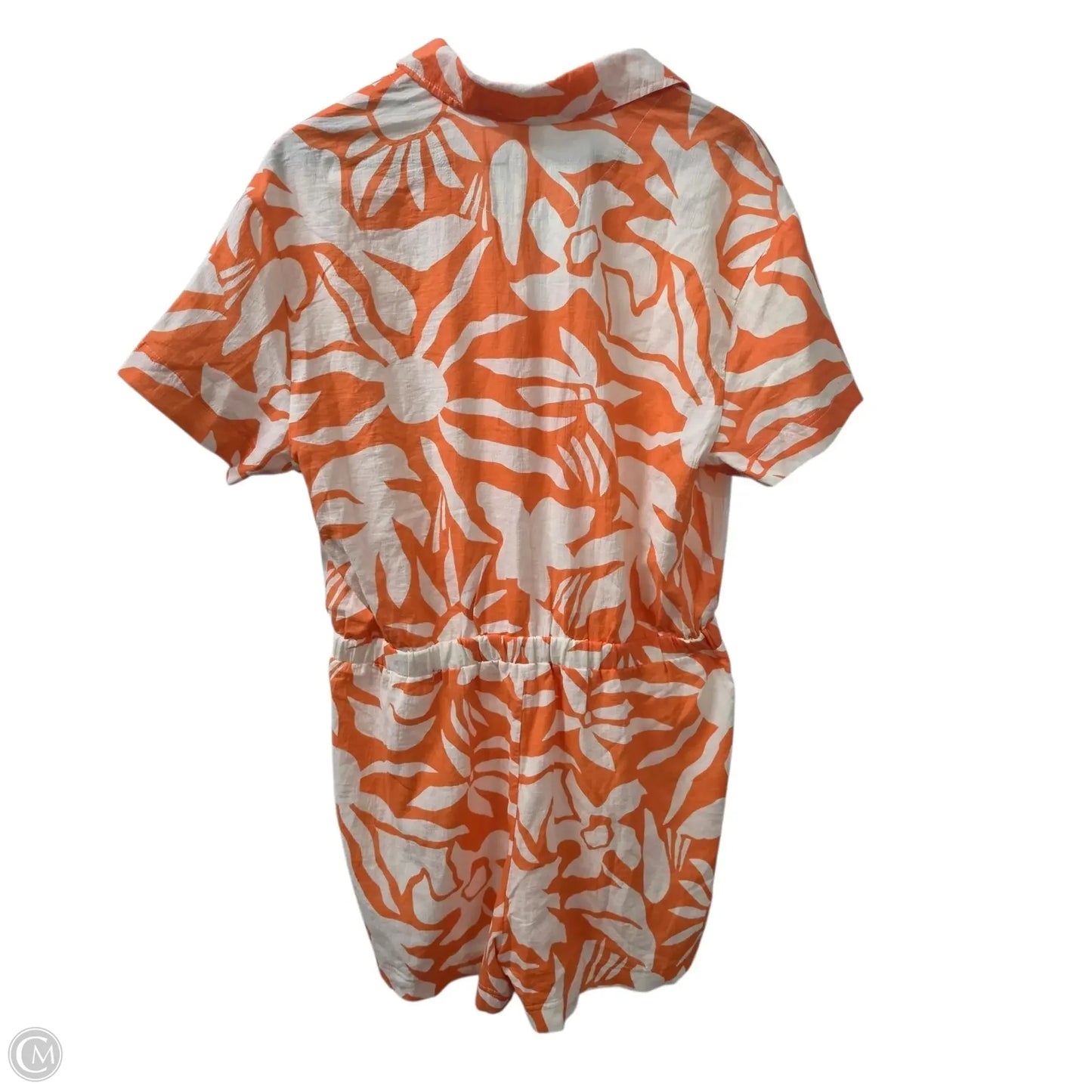 Romper By Fabletics In Orange, Size: M