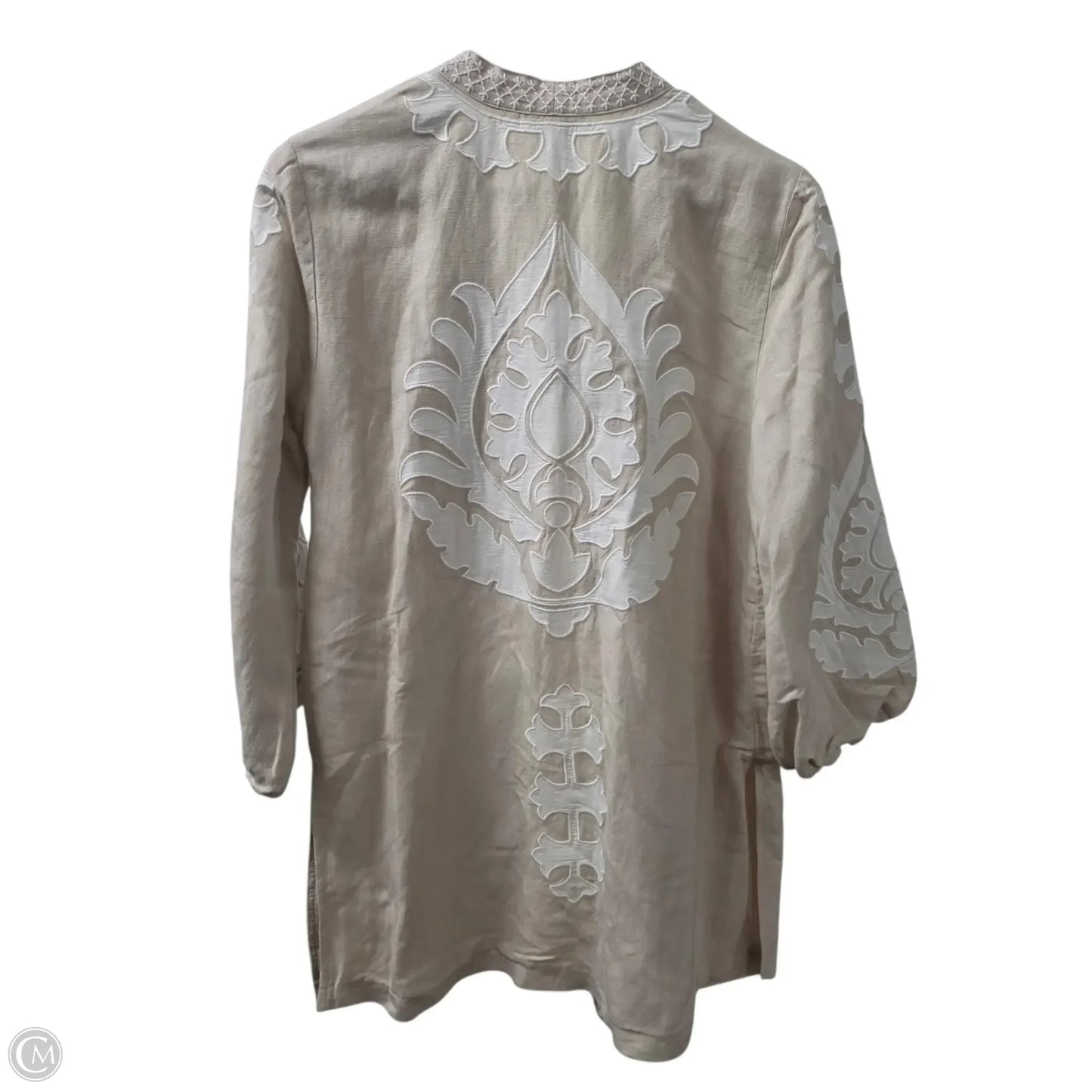 Cardigan By Chicos In Tan, Size: 4