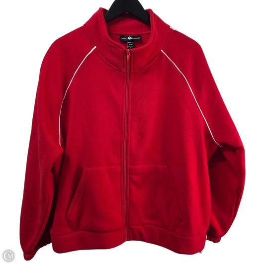 Jacket Other By Ashley Stewart In Red, Size: 18
