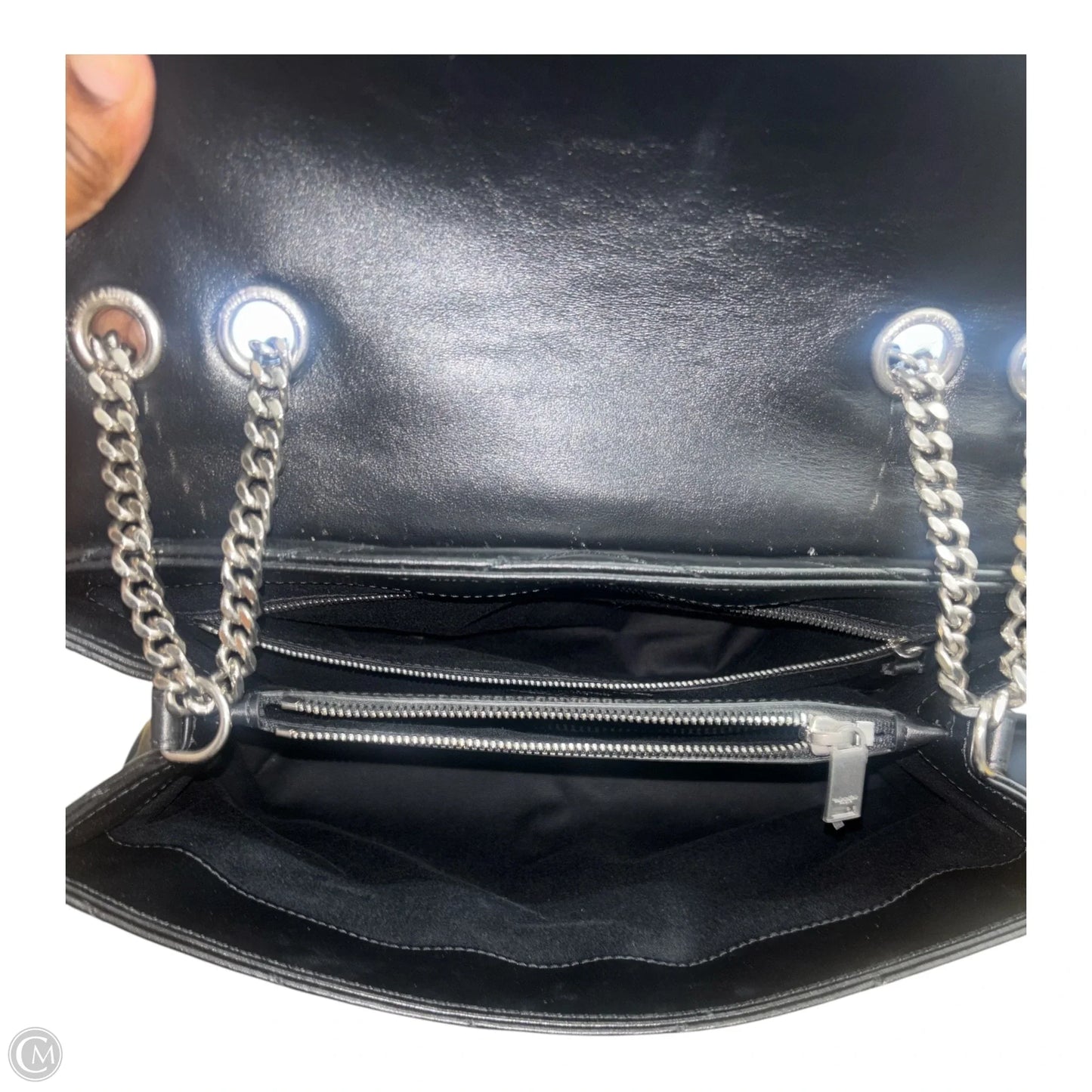 Handbag Luxury Designer By Yves Saint Laurent, Size: Large