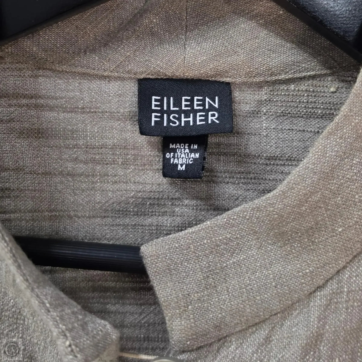Jacket Other By Eileen Fisher In Tan, Size: M