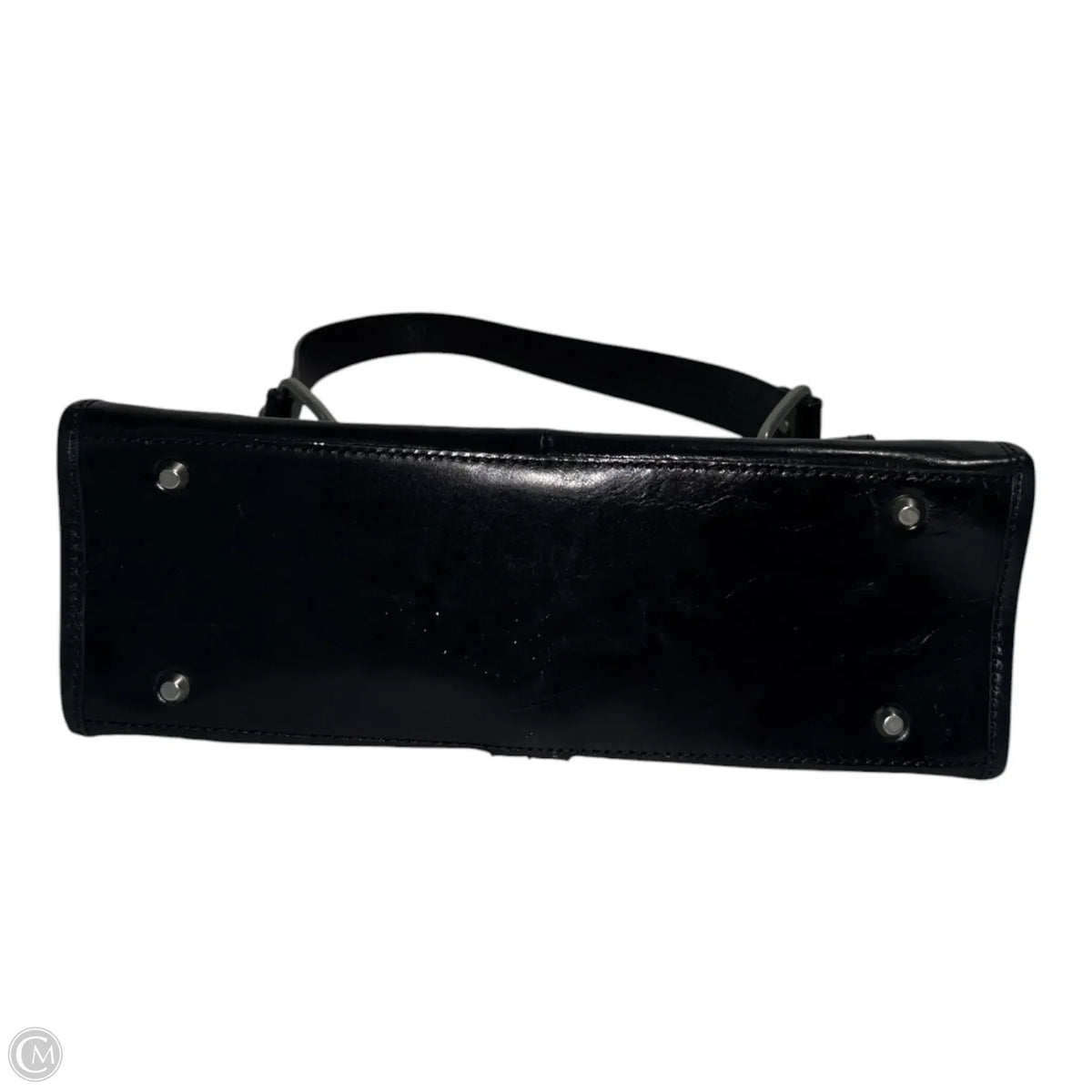 Handbag Leather By Kate Landry, Size: Medium