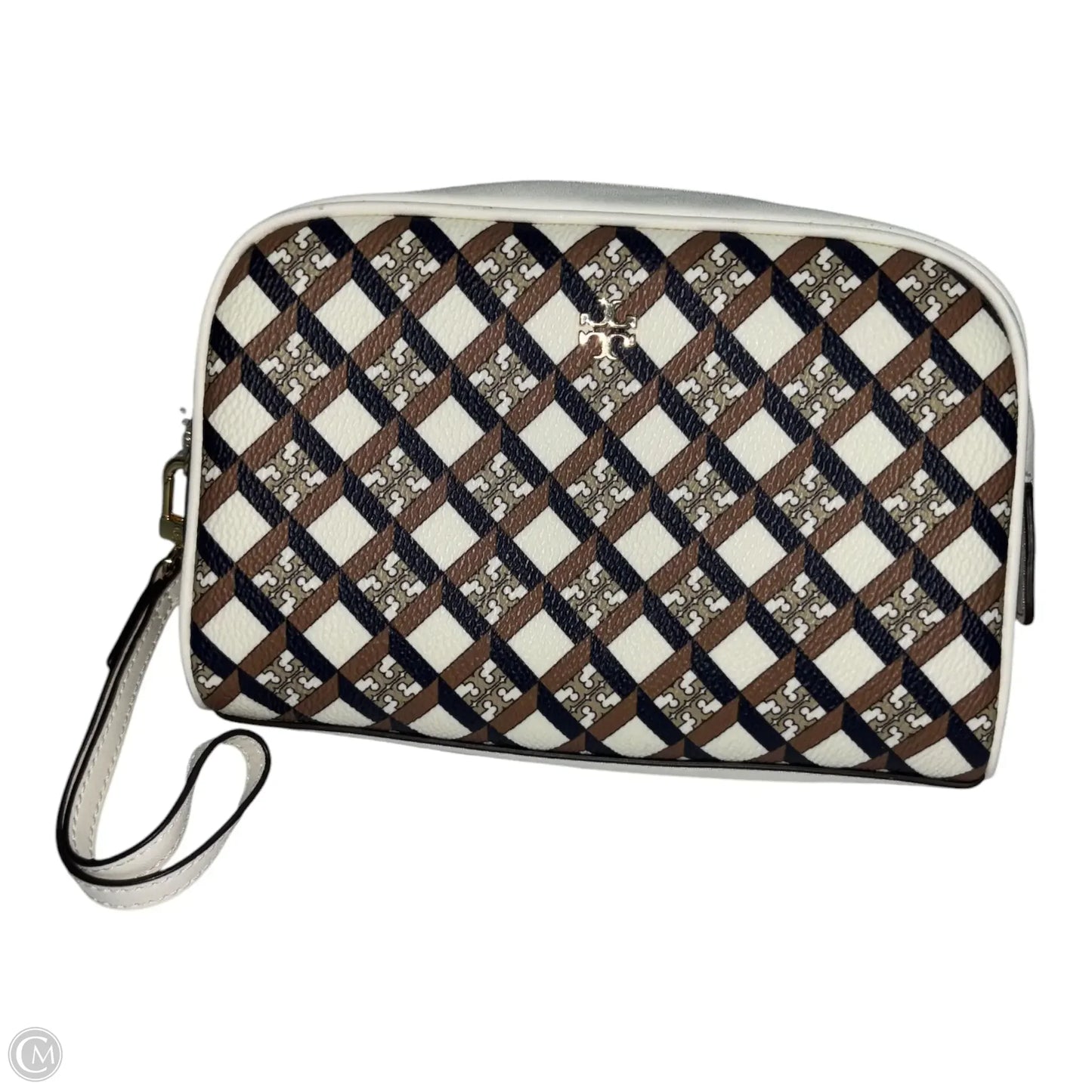 Makeup Bag Designer By Tory Burch, Size: Large