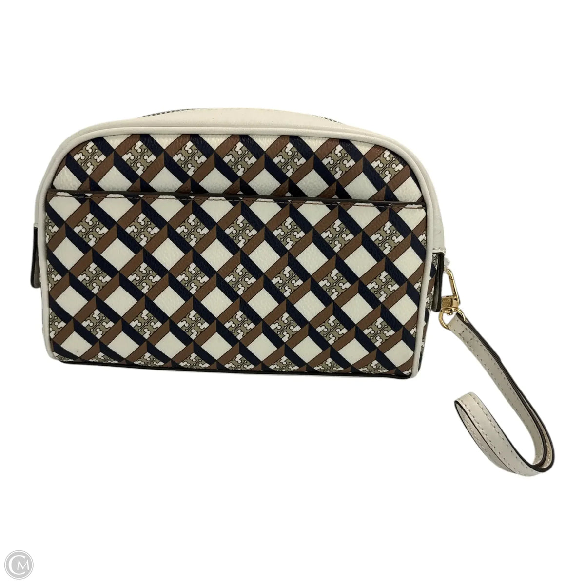 Makeup Bag Designer By Tory Burch, Size: Large