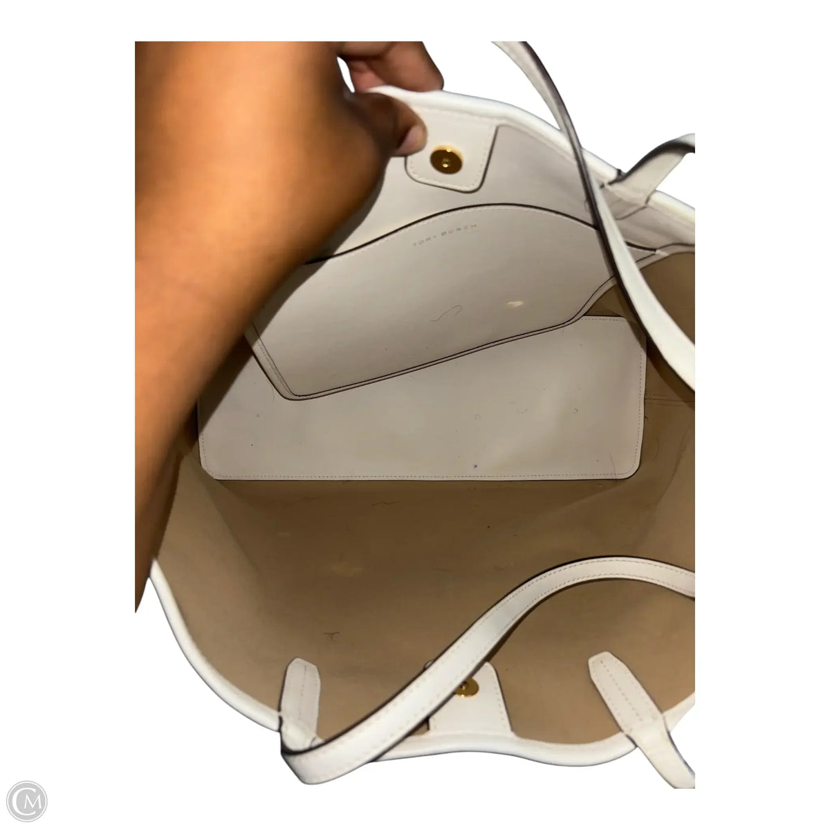 Handbag Designer By Tory Burch, Size: Large