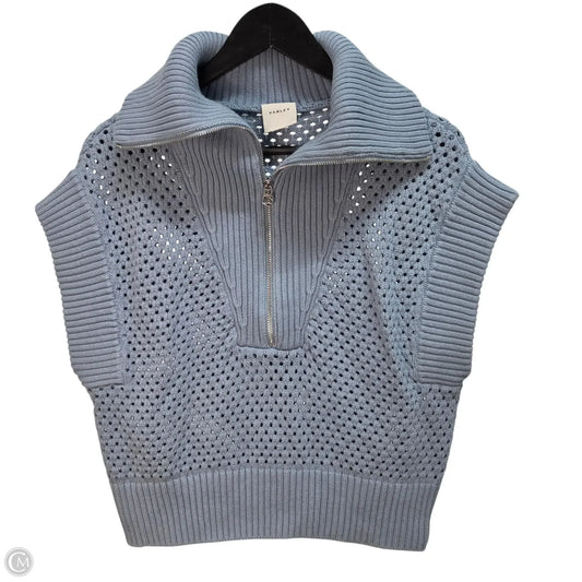 Sweater Short Sleeve By Varley In Blue, Size: Xs
