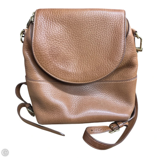 Handbag Leather By Clothes Mentor, Size: Medium