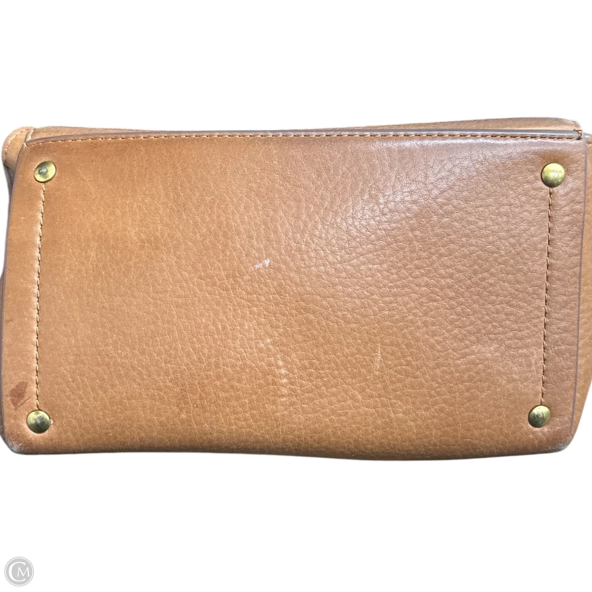 Handbag Leather By Clothes Mentor, Size: Medium