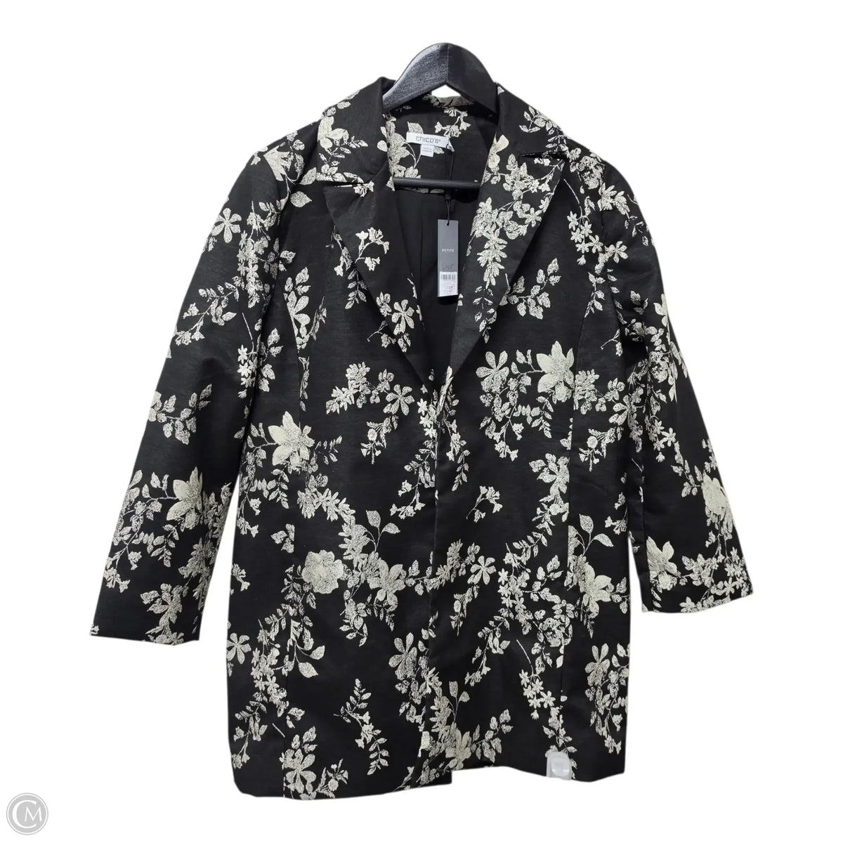 Jacket Other By Chicos In Black, Size: 10p