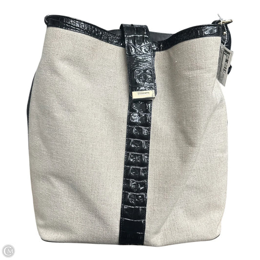 Handbag Designer By Brahmin, Size: Large