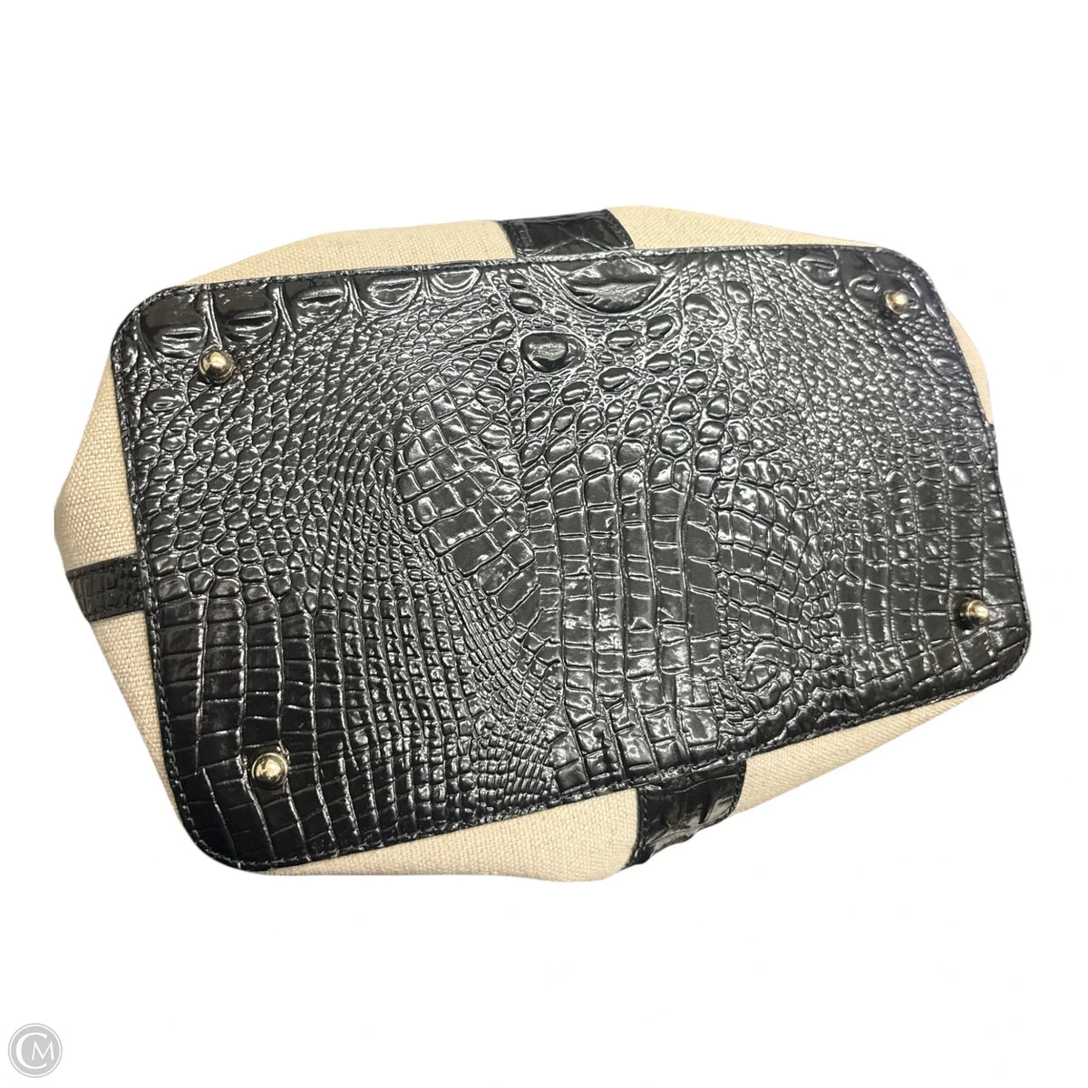 Handbag Designer By Brahmin, Size: Large