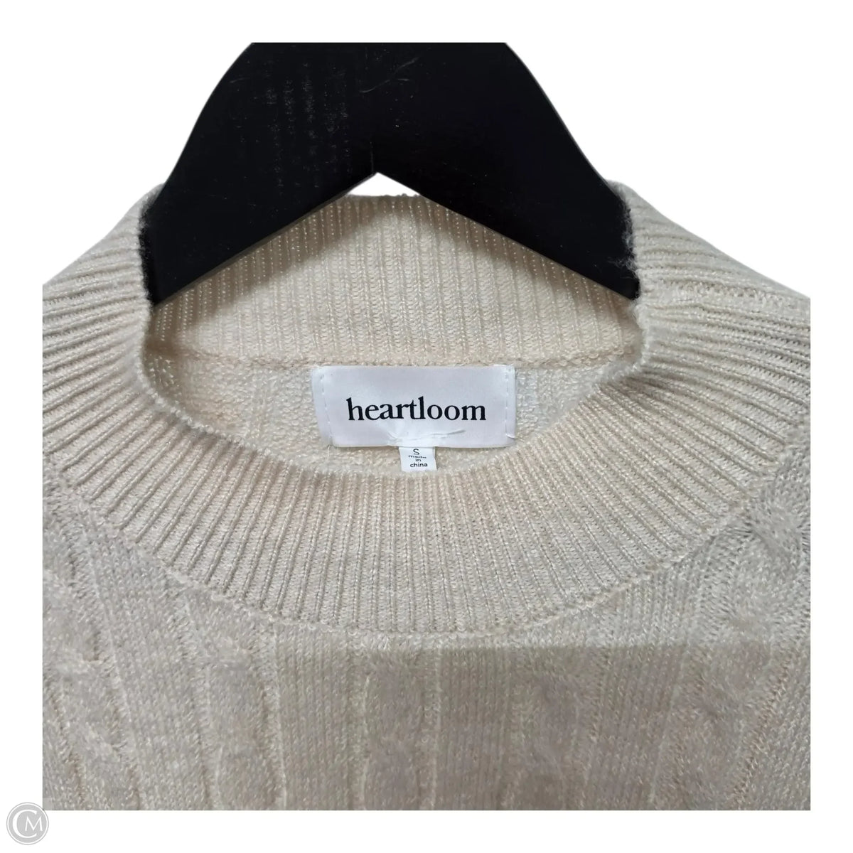 Sweater By Heartloom In Tan, Size: S