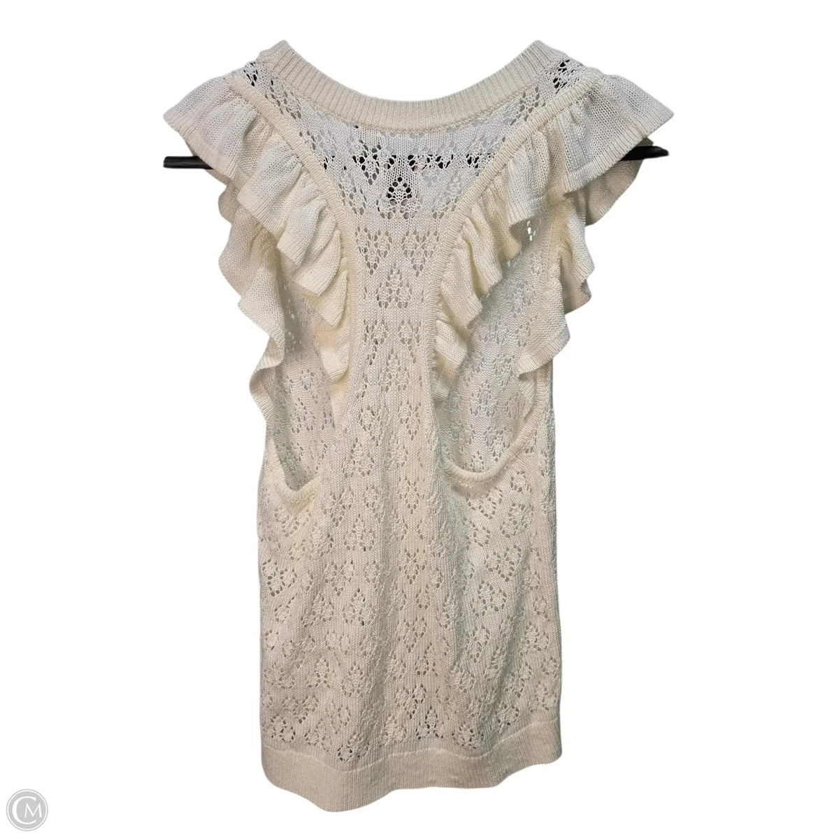 Top Sleeveless Basic By Maeve In Cream, Size: S