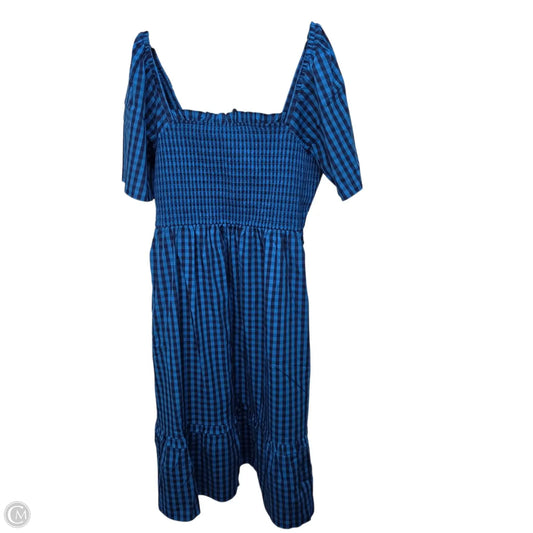 Dress Casual Midi By Draper James In Blue, Size: 3x