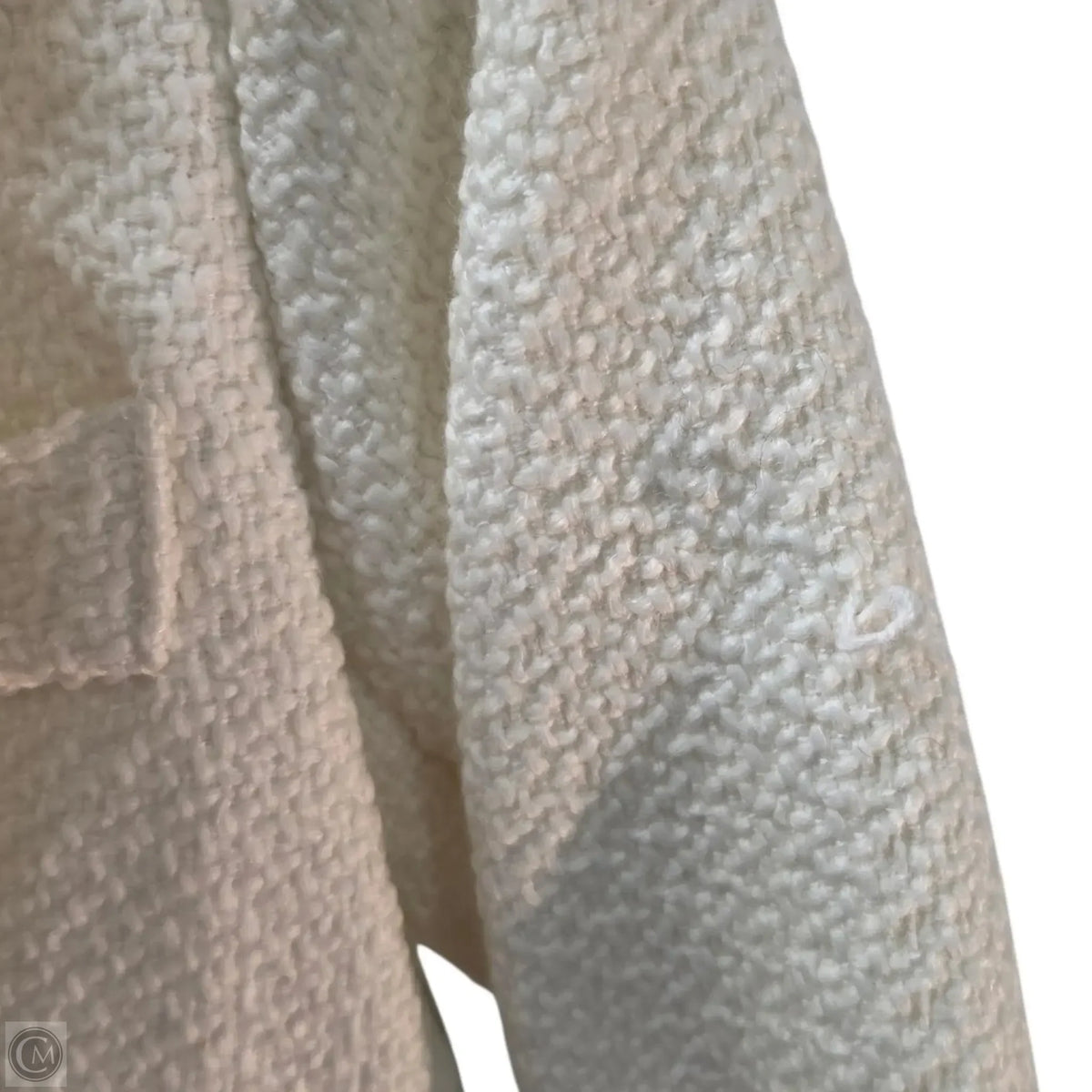 Blazer By Clothes Mentor In Cream, Size: S