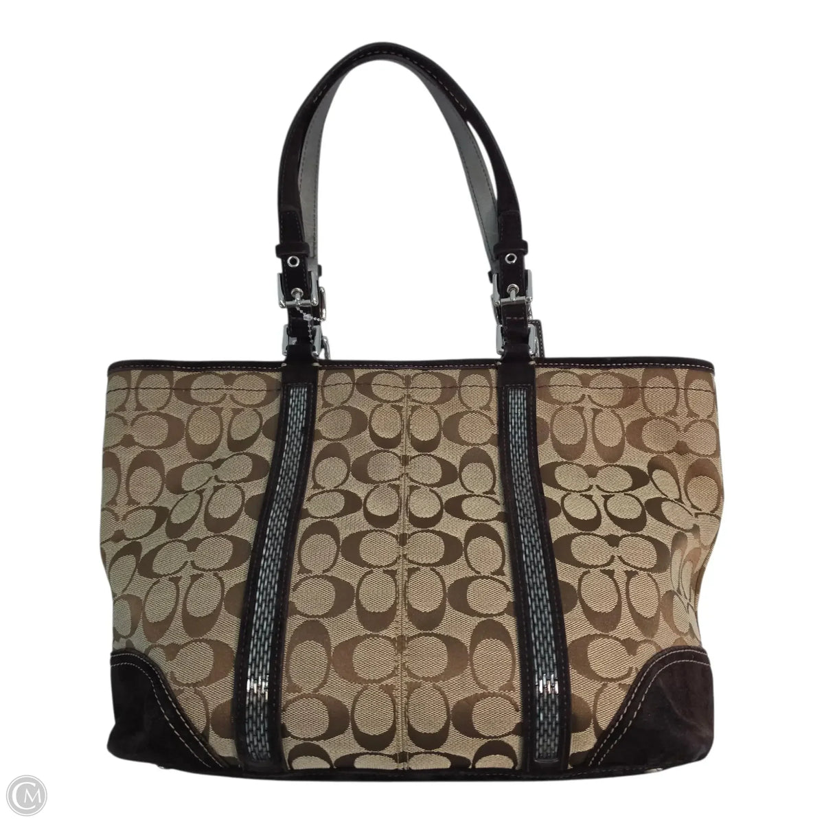 Handbag Designer By Coach, Size: Large