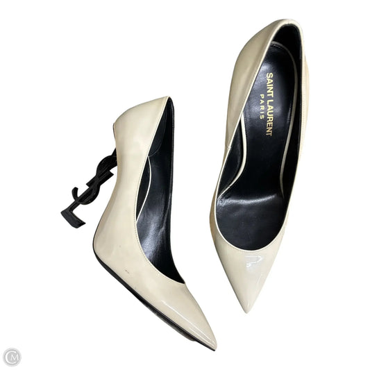 Shoes Luxury Designer By Yves Saint Laurent In Cream
