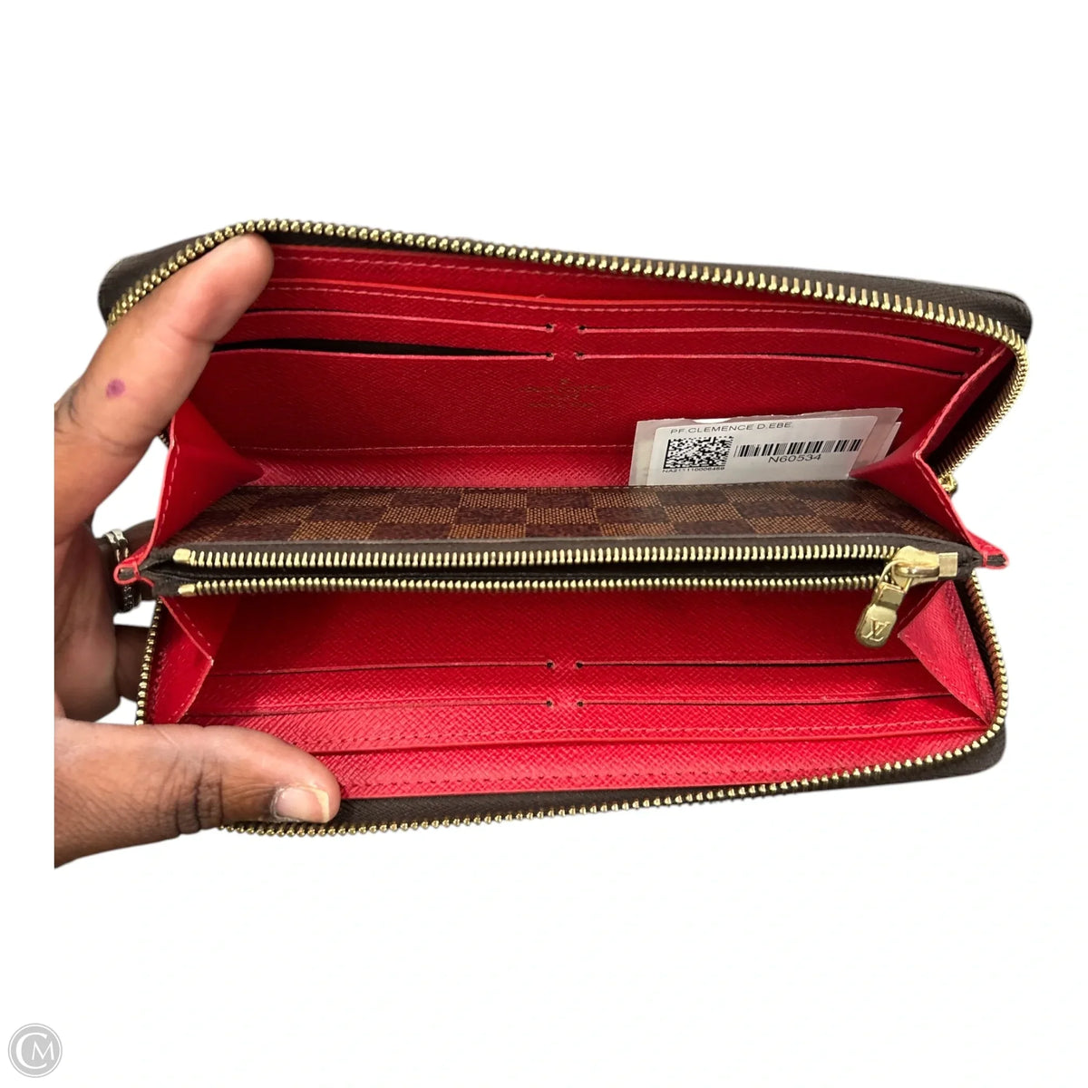 Wallet Luxury Designer By Louis Vuitton, Size: Medium