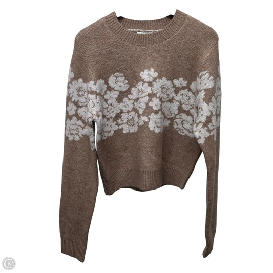 Sweater By Z Supply In Tan, Size: L