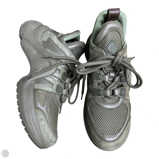 Shoes Luxury Designer By Louis Vuitton In Green