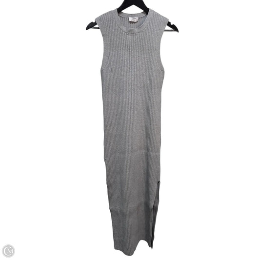 Frame Midi Dress In Grey, Size: L